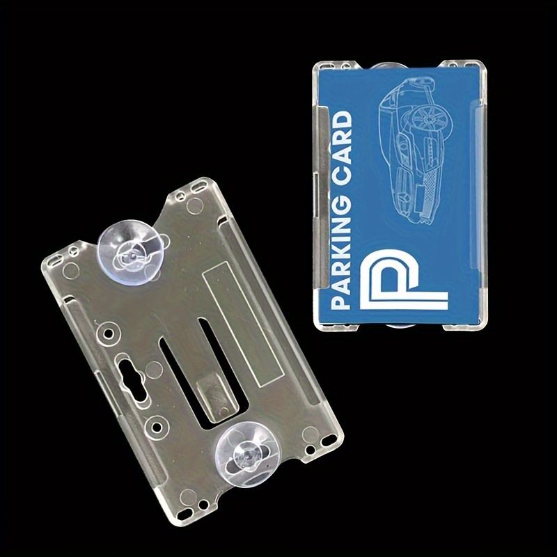 Car Windshield Parking Card Holder for RFID Security