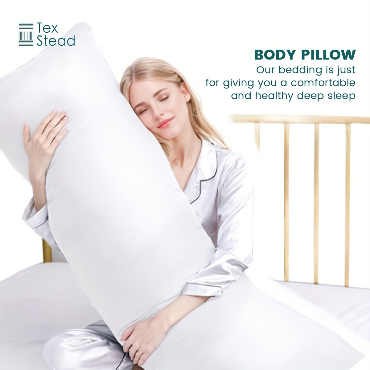HIG Full Body Pillow For Adults, Long Pillow For Sleeping, Big Pillows For  Bed, Cuddly Large Body Pillow