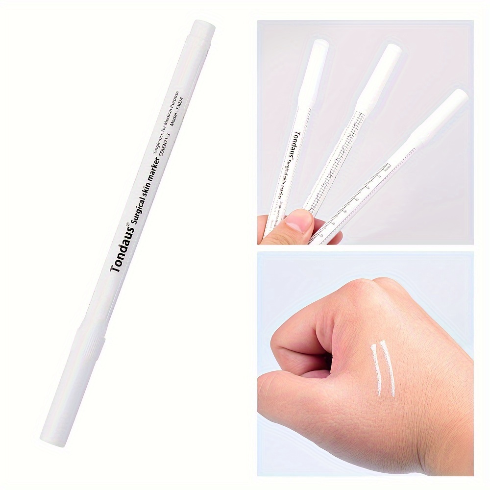 Marker Pen, Skin Marker Pen Washable Thin Nib For Beauty Positioning
