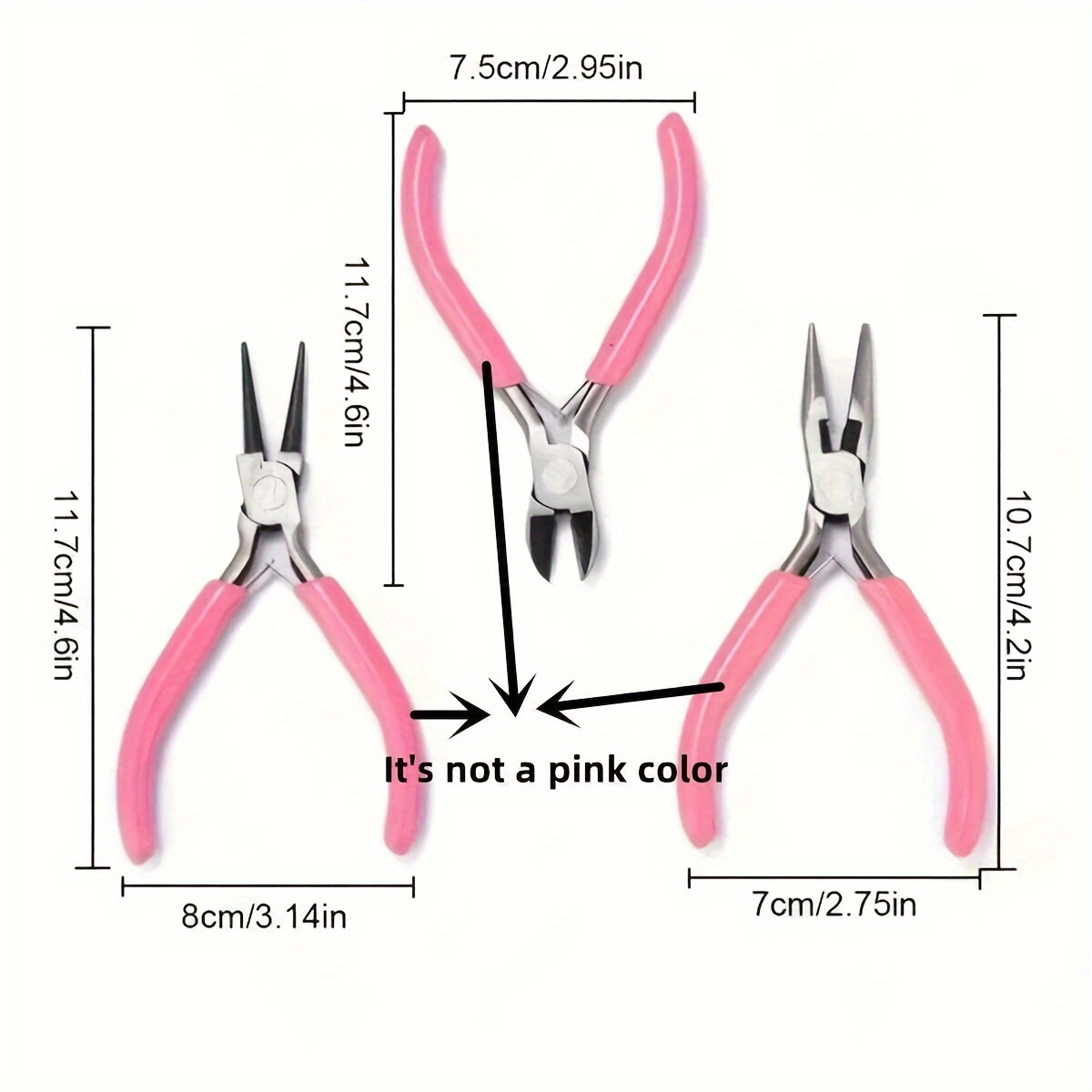 Multifunctional Jewelry Pliers With Color - Temu