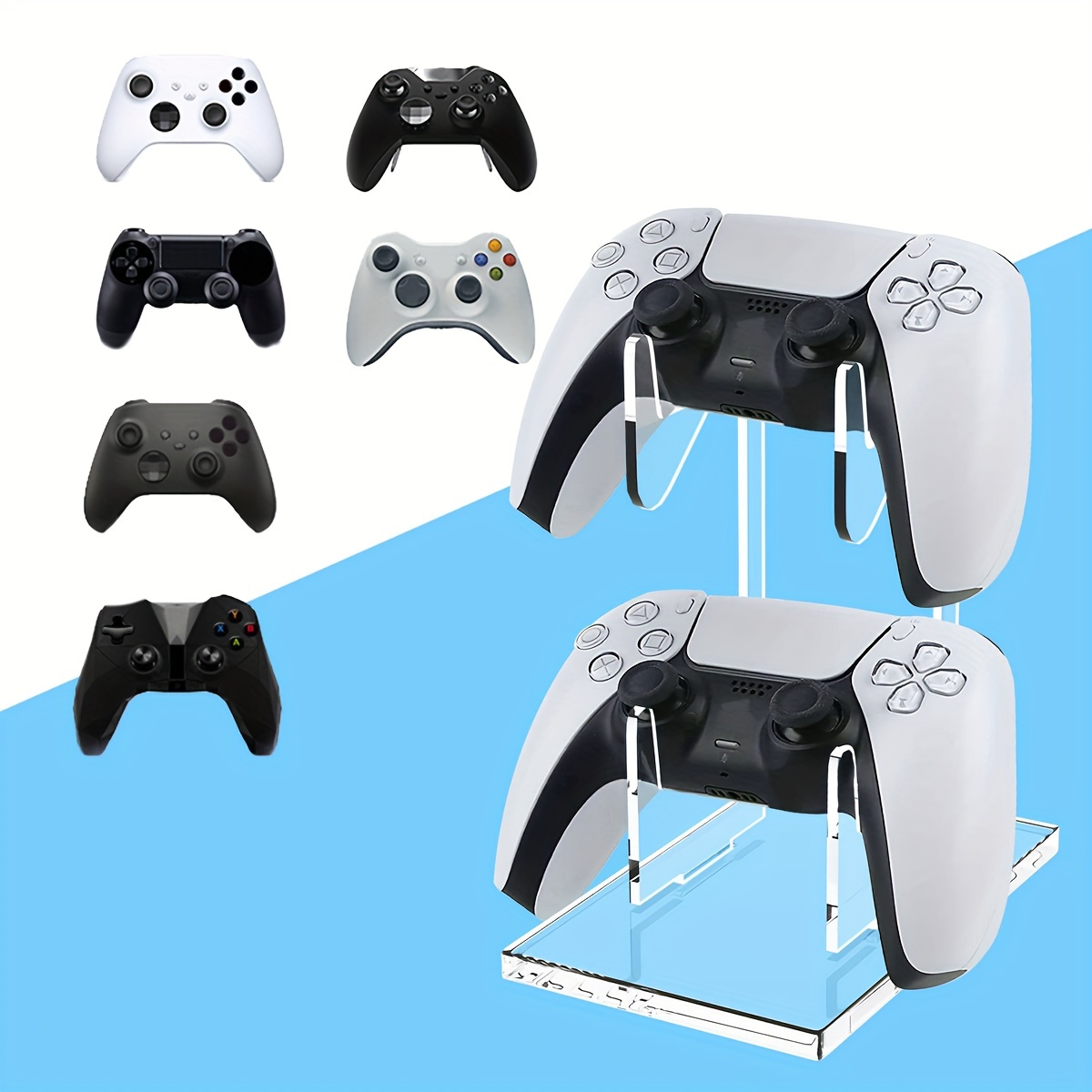 

For Ps5/ps4/switch Pro/ Elite// 360 Double Layer Game Console Handle Universal Stand Holder