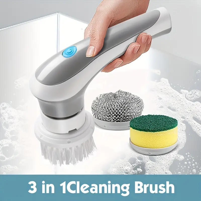 3 in 1 Multifunctional Electric Brush For Cleaning Sinks - Temu