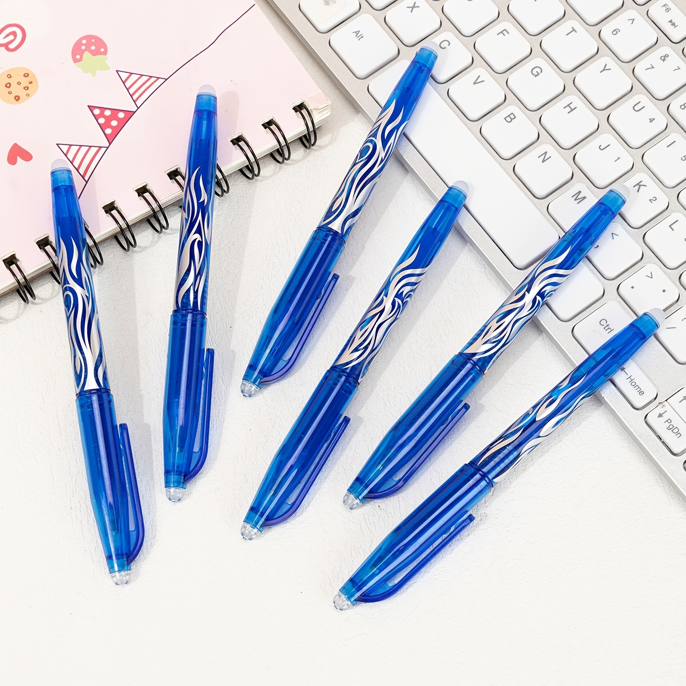 Blue Erasable Gel Pens Perfect For Students Office - Temu