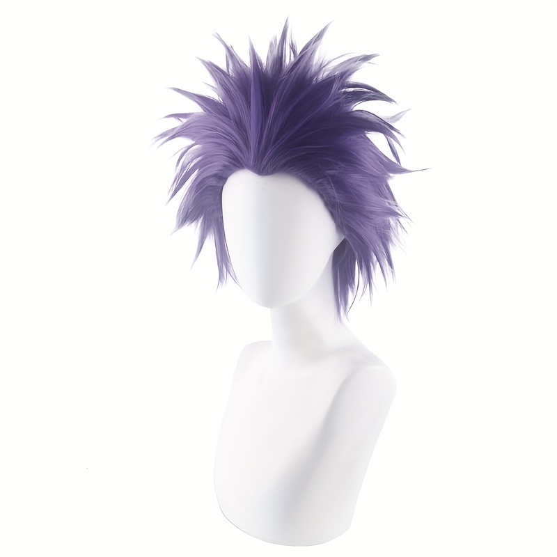 Red Hair Short Straight Wig For Boy Cosplay