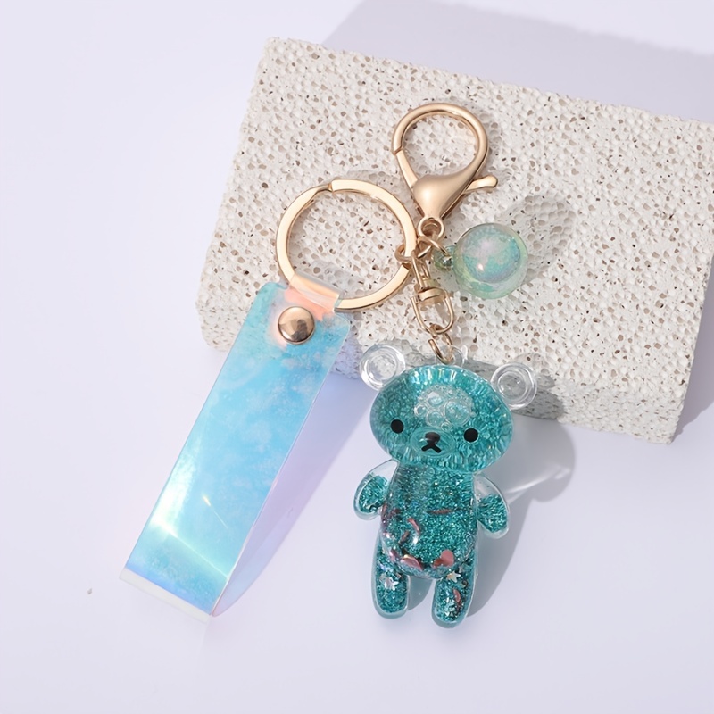 Keychain Jeweled Sparkly Owl Elephant Bear Bling in 2023