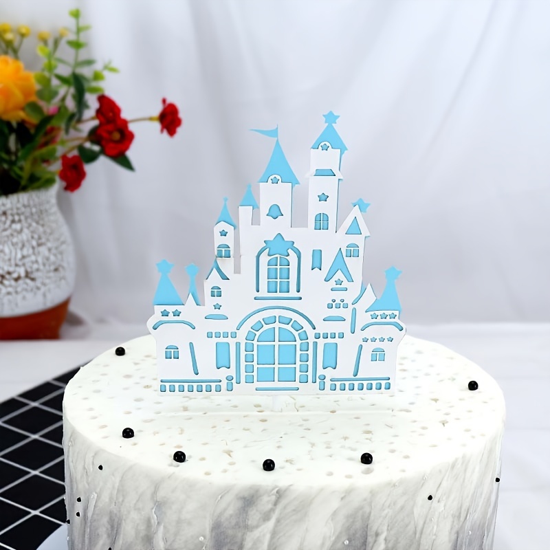 Blue Crystal Castle - CakeCentral.com