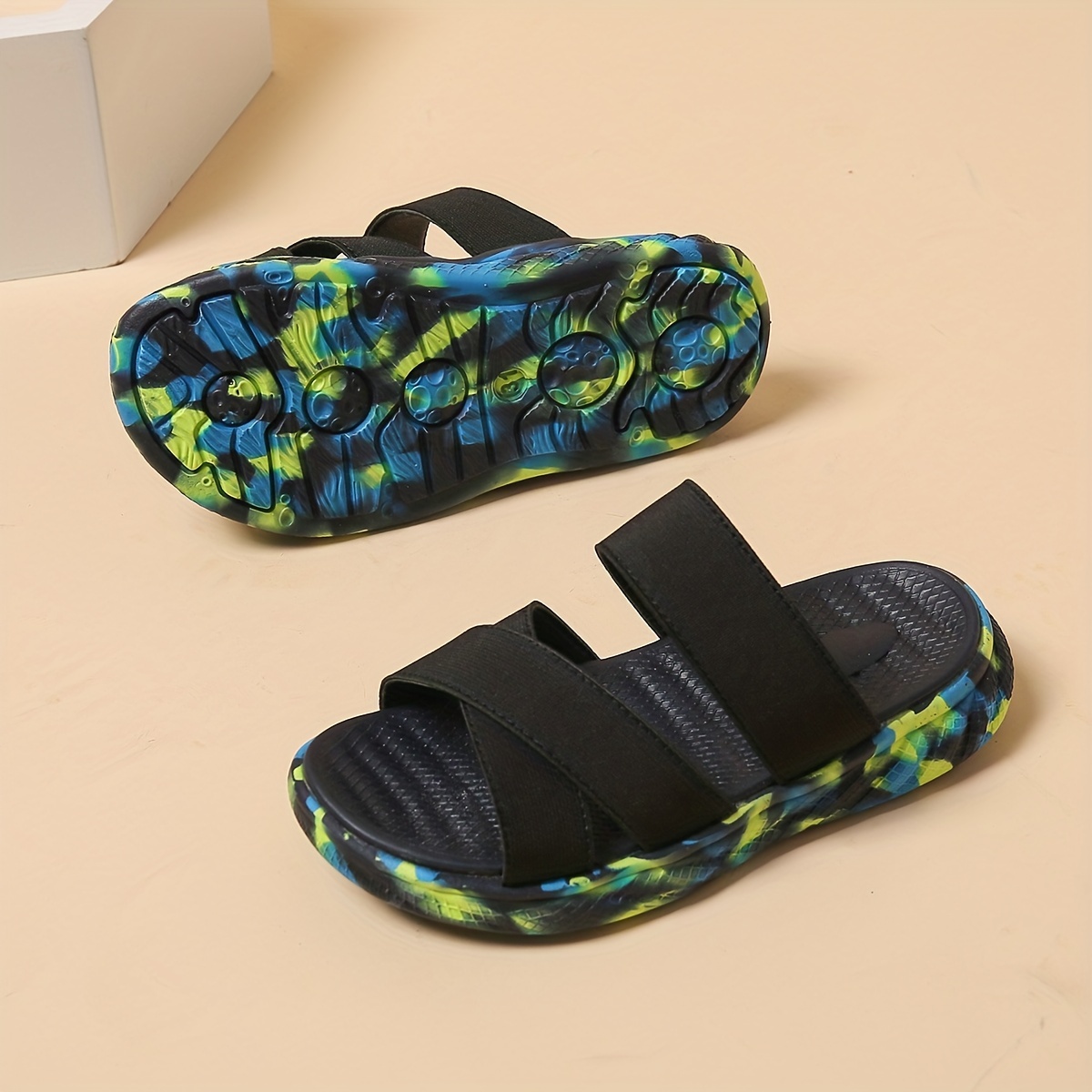 Boys camouflage online slippers