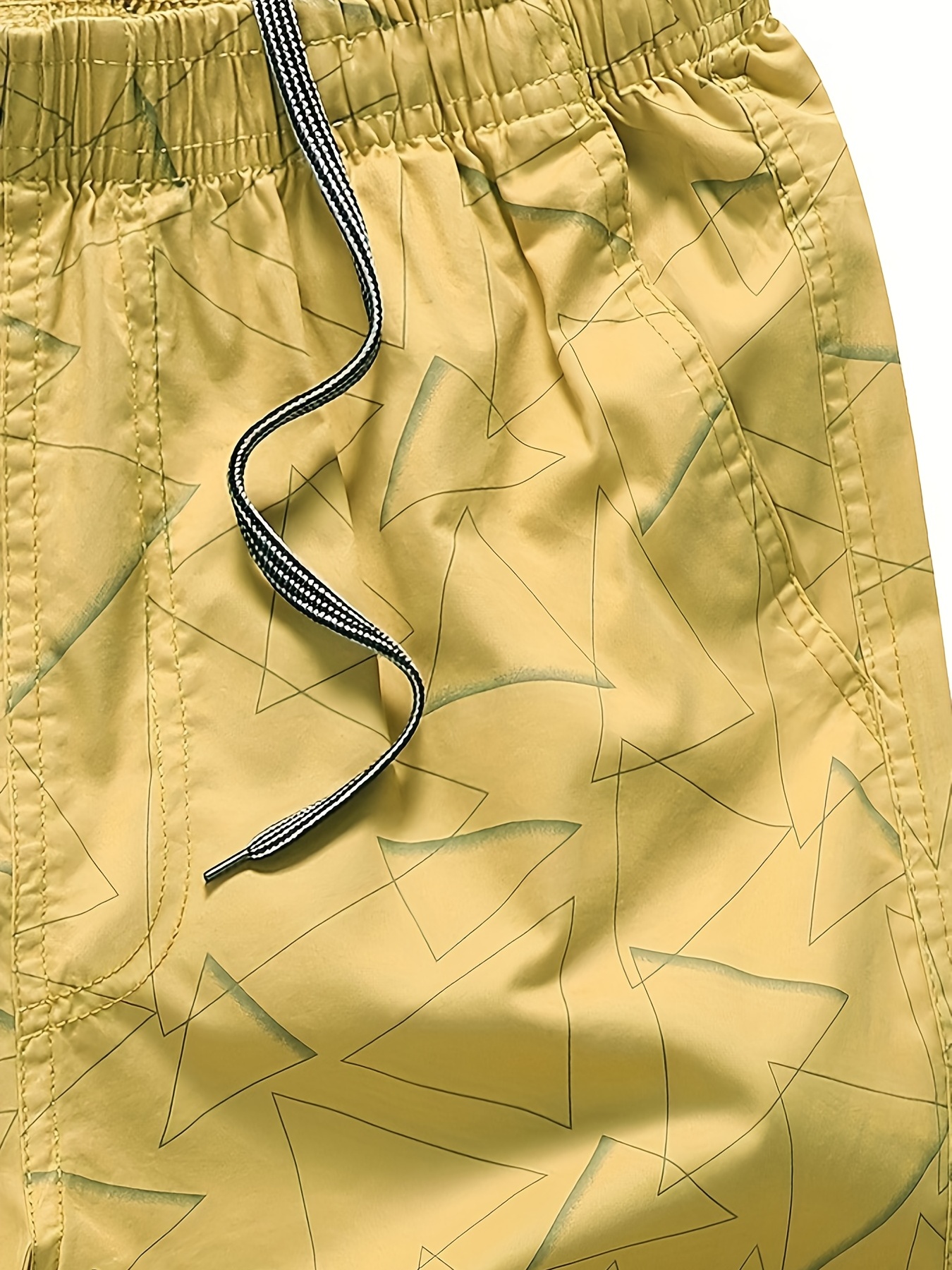  Yellow - Men's Athletic Shorts / Men's Activewear