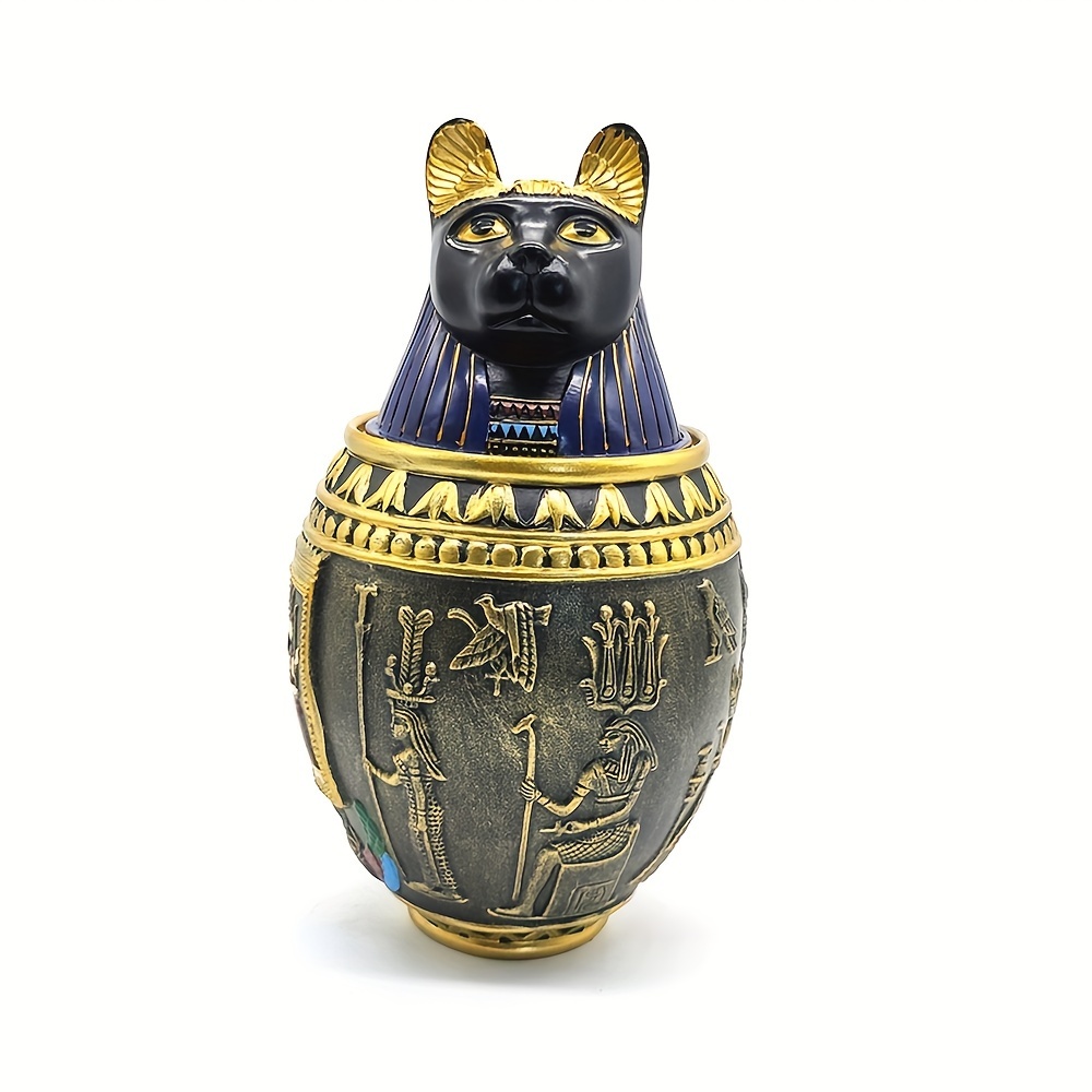 Ancient Egyptian Pharaohs Anubis Design Pet Urn Dog Ashes - Temu Australia