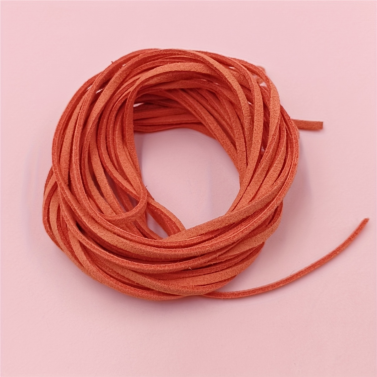 Faux Suede Cord 3mm x 1.5mm Lace Beading Leather