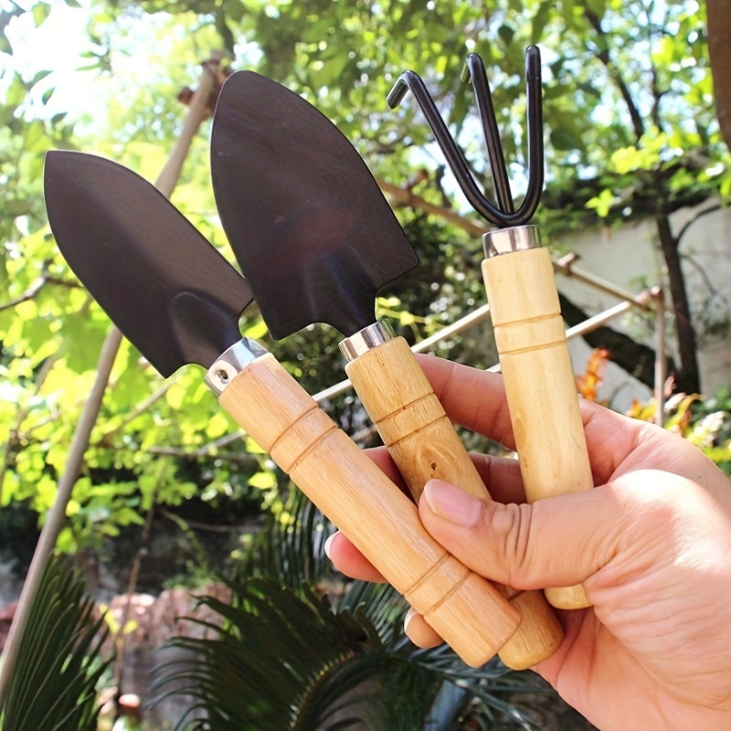 Outils de jardinage, Outils de jardin 3 pièces, Ensemble d'outils de  jardinage, Ensembles d'outils de jardin en acier inoxydable, Pour ferme,  Plantes de jardin Intérieur Extérieur