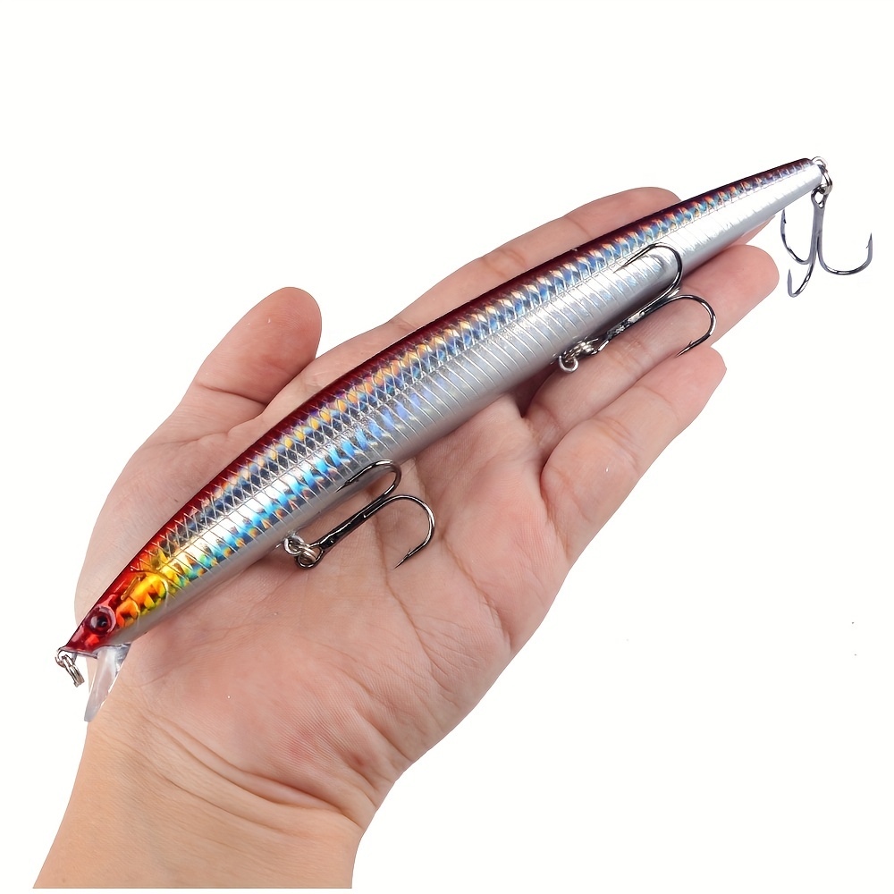 1pcs 18cm/24g Fishing Lure Fishing Tackle Minnow Lure Crank Lures Fishing  Bait Accessories