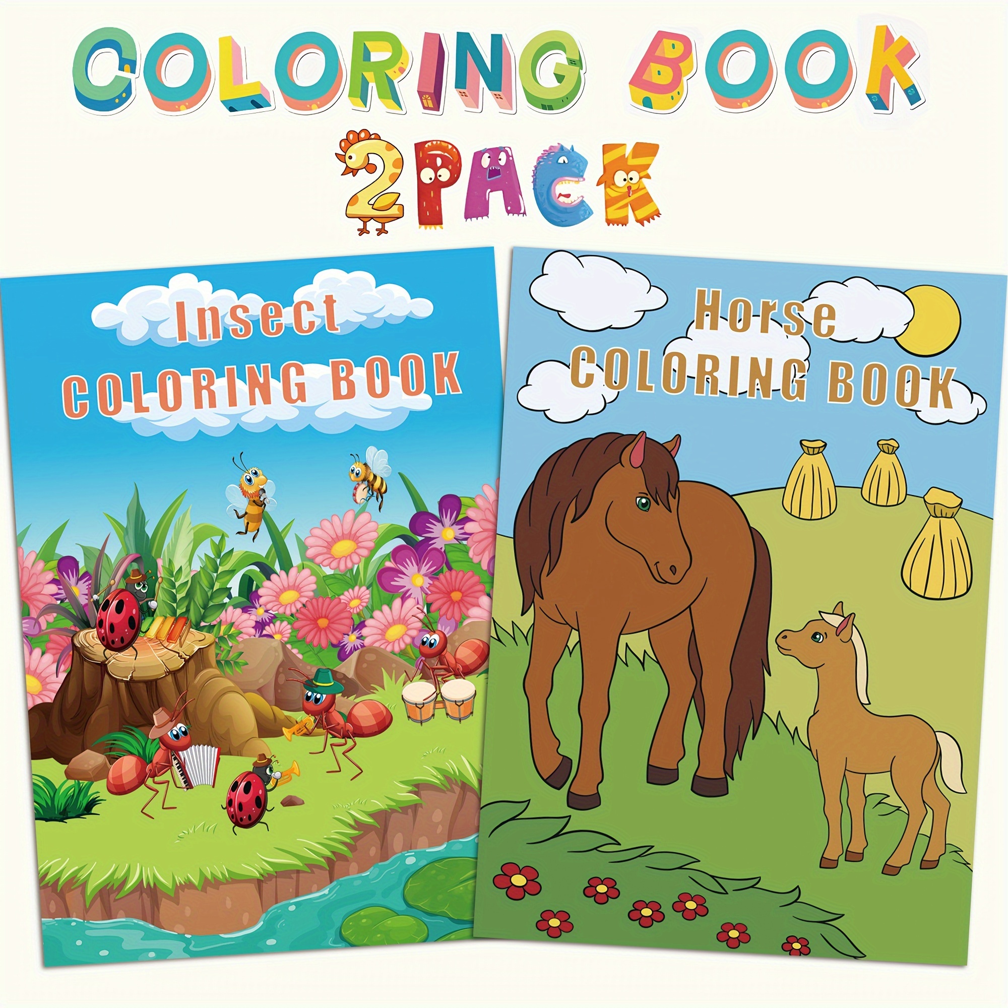 Bulk Coloring Books Small Coloring Books Birthday Party - Temu