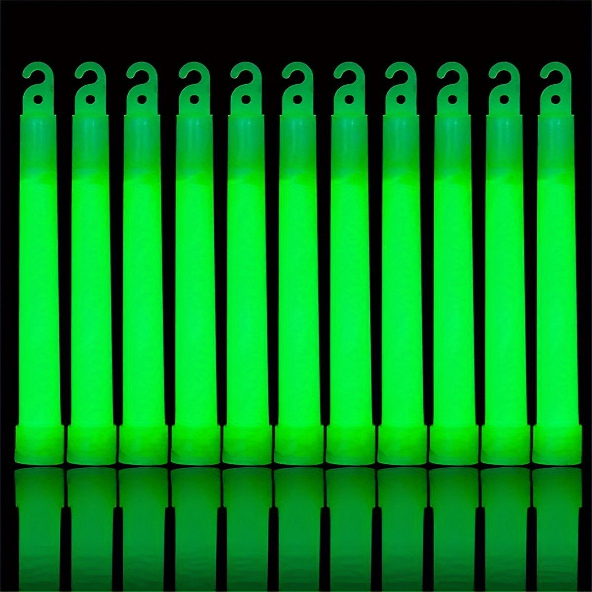 100 Piezas Palos Luminosos Fluorescentes De 8 Pulgadas