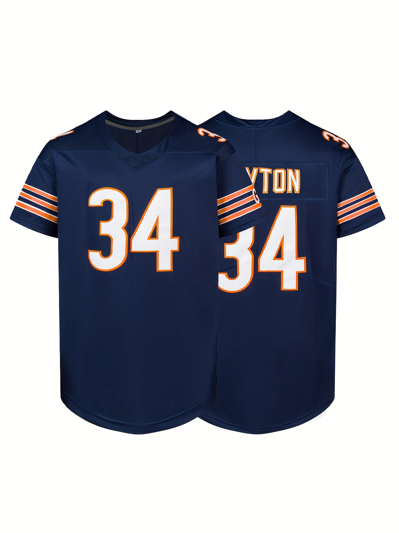 American Football Jersey, Casual Sports Loose T-Shirt, Blouses, Tee Top, Enlarged and Widened Loose Pullover Jersey for Men and Women,Temu