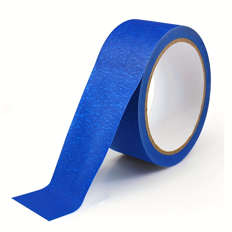 2pcs Blue Painters Tape 2 Inches Wide,Removable Masking Tape, for House Decoration, 3D Printer, Calligraphy and Painting