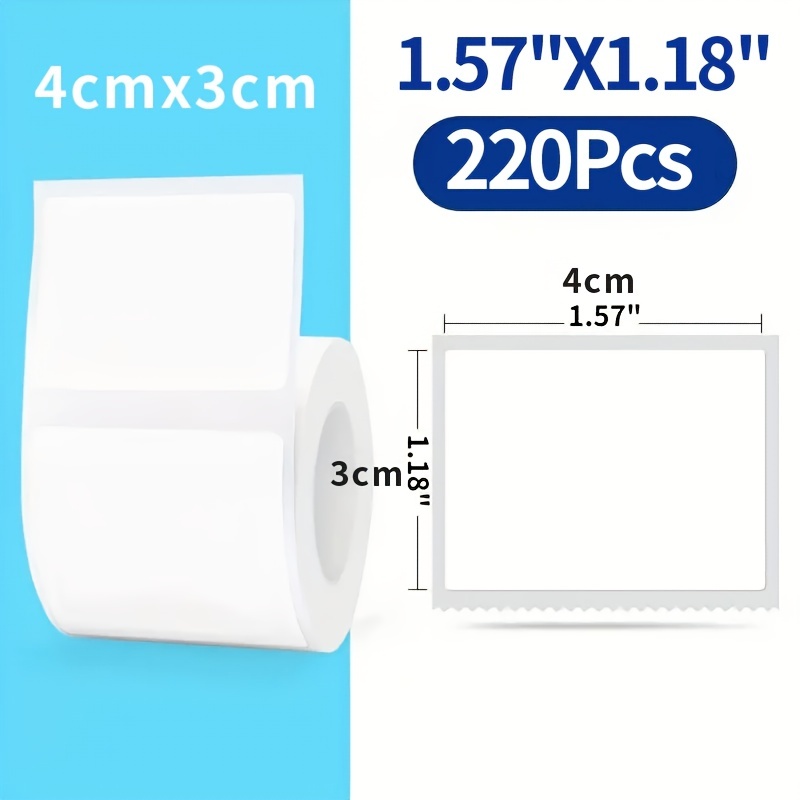  1.57x0.78'' Direct Thermal Labels for Marklife P50