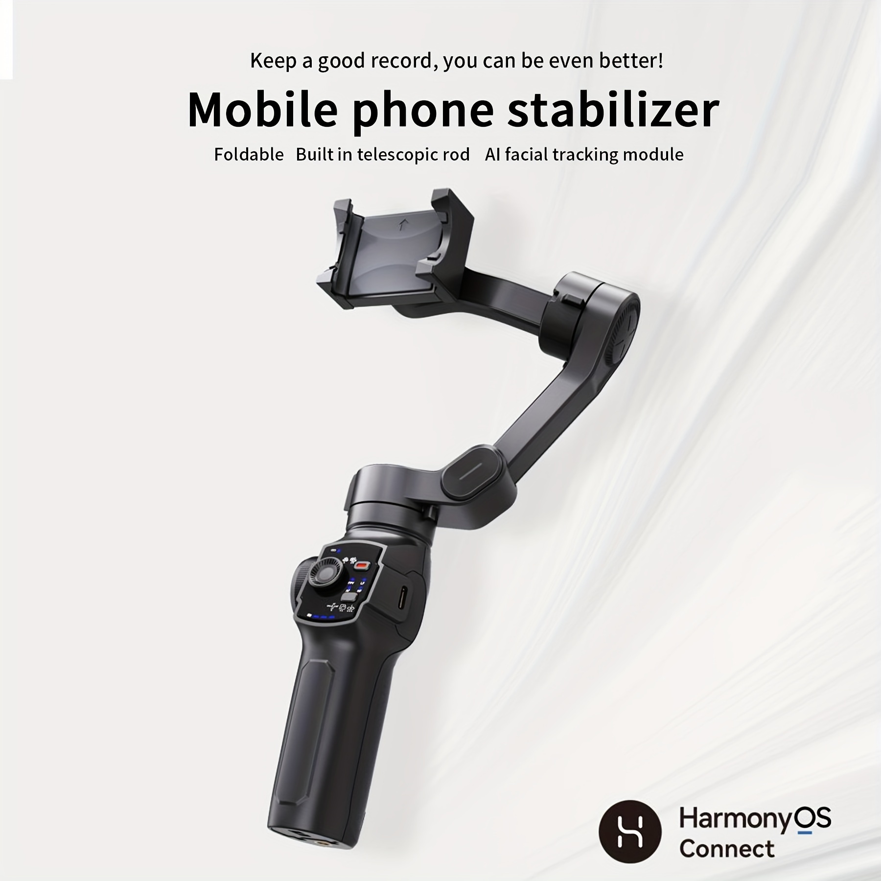 Hohem iSteady Pro 3 Stabilisateur de cardan 3 axes pour Gopro 8/7/6/5/4  pour Osmo Action et autres caméras d'action - Wi-Fi et contrôle par câble  pris
