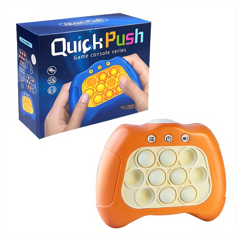 Electronic Pop It Electronic Pop It Pro Quick Push Puzzle Game Light Up Pop  It Game Quick Push Toy Gift Christmas, Halloween, Thanksgiving Gift - Temu