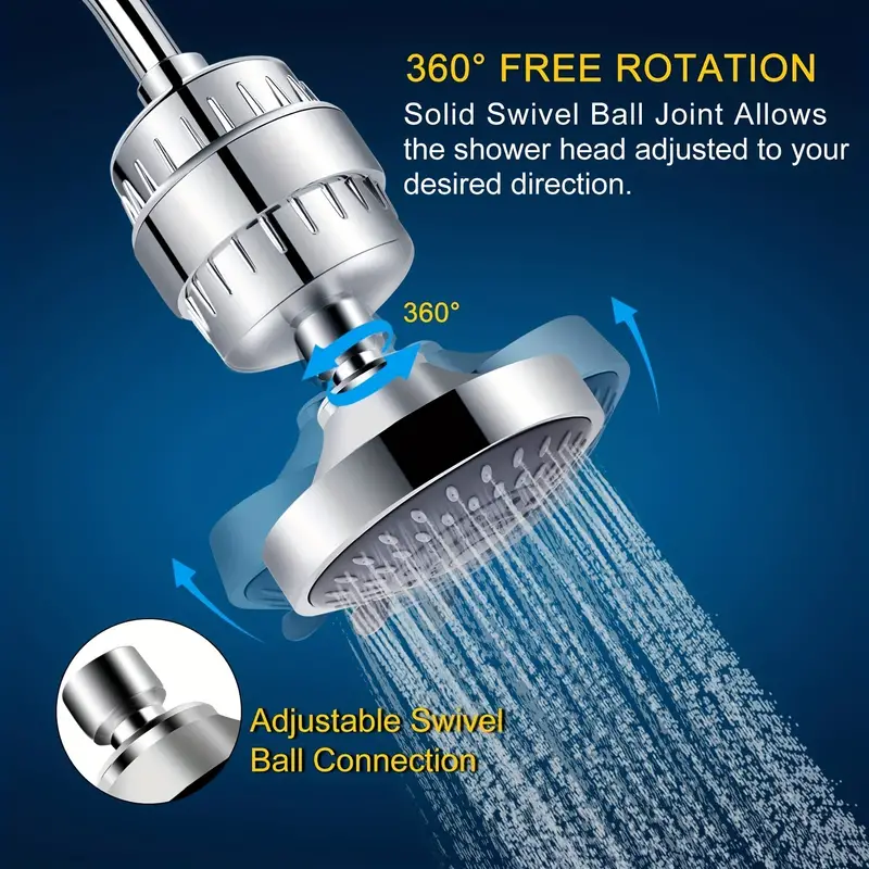 20 Stage Shower Head Water Filter For Hard Water