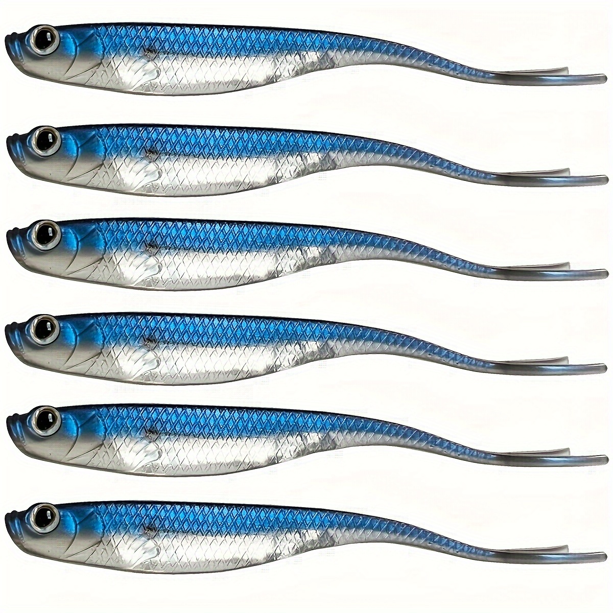 5 PCS Fishing Soft Lures, Plastic Rubber Baits T Type Paddle Tail Saltwater  Freshwater Fishing Worm Artificial Swim Baits, Soft Plastic Lures -   Canada