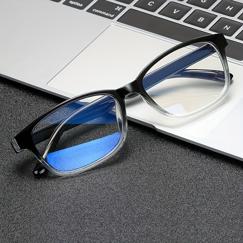 Blue Light Blocking Glasses Clear Lens For Women Men Reduce - Temu New  Zealand