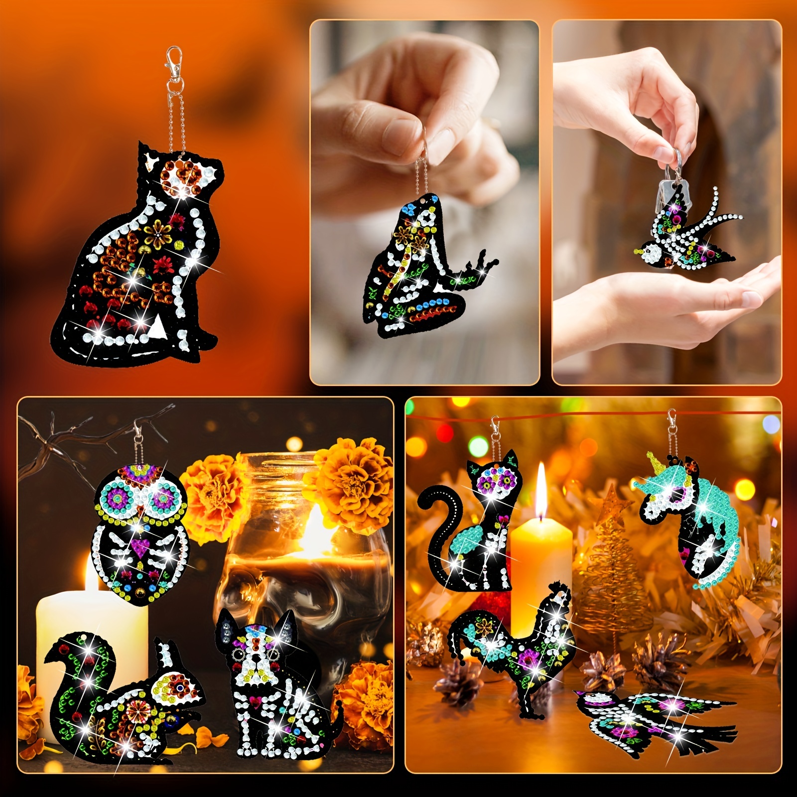 5D DIY My Diamond Art day of the Dead Nightmare Before Christmas