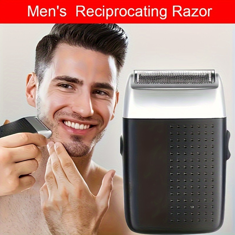 Afeitadora recargable maquinilla de afeitar 5 cabezas flotantes cortadora  de cabeza calva uso doméstico/de viaje para hombres