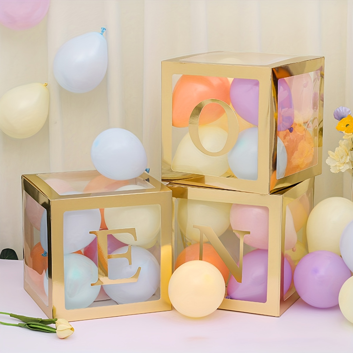 Balloon Box Baby Surprise Box Birthday Confession - Temu