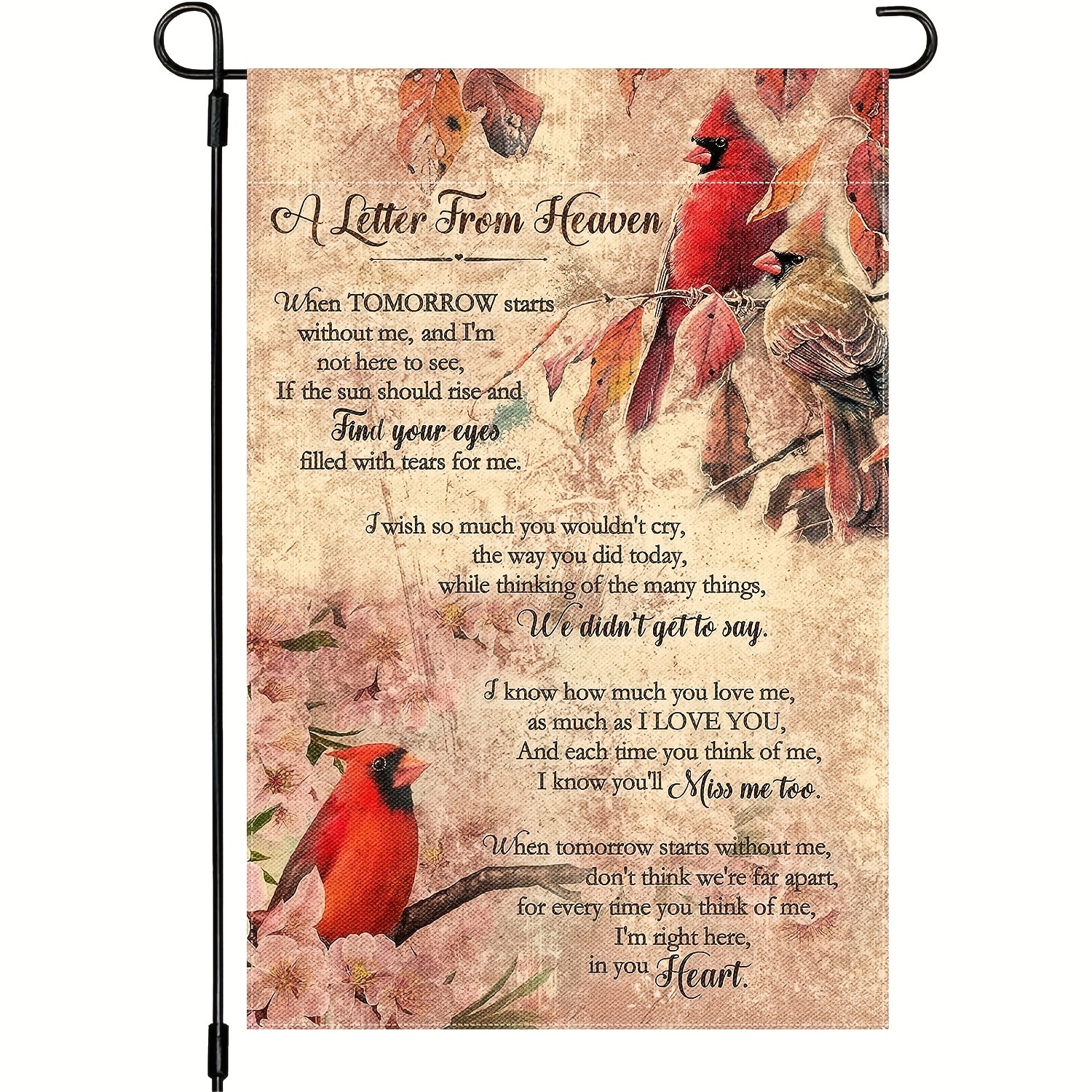  Loving Memory Letter From Heaven Cardinals Someone In