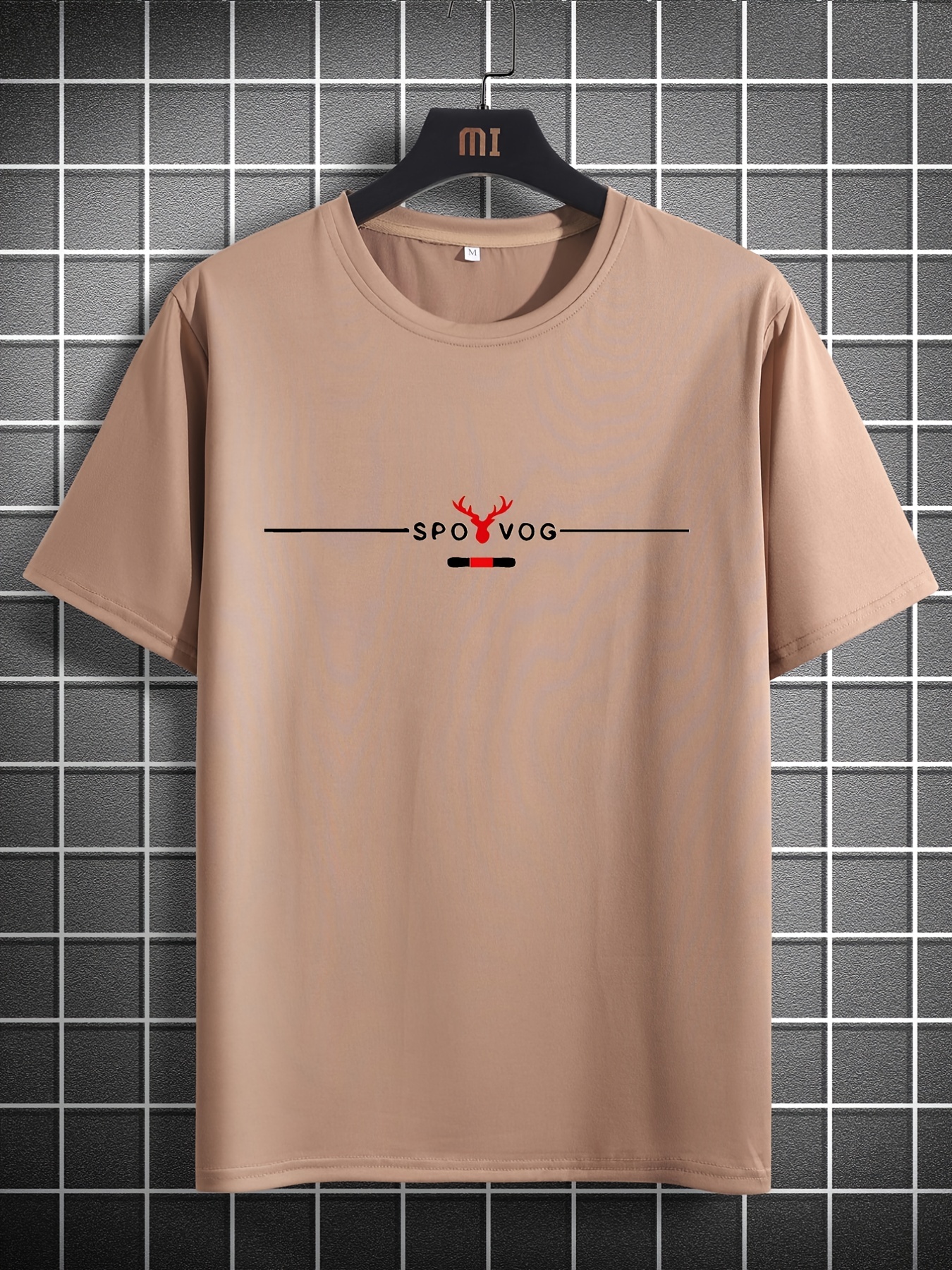 Men's Casual Round Neck Tee Summer - Temu