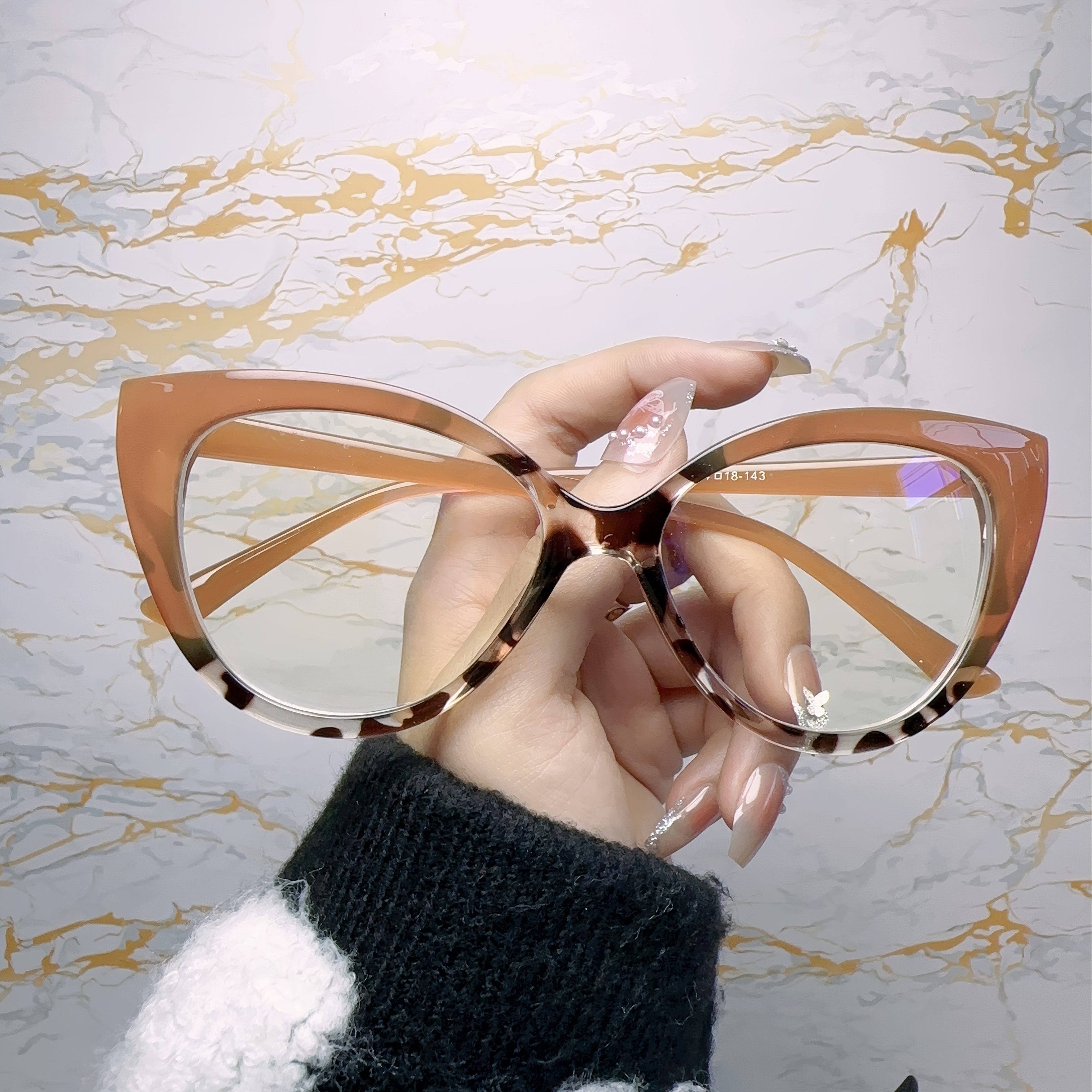 Óculos da moda com lentes transparentes para mulher e homem - Temu Portugal
