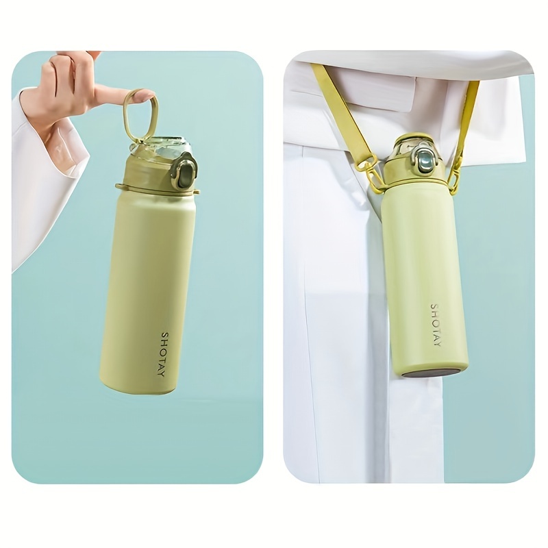 Durable Water Bottle Sleeve With Adjustable Strap For Easy Carrying And  Protection - Temu