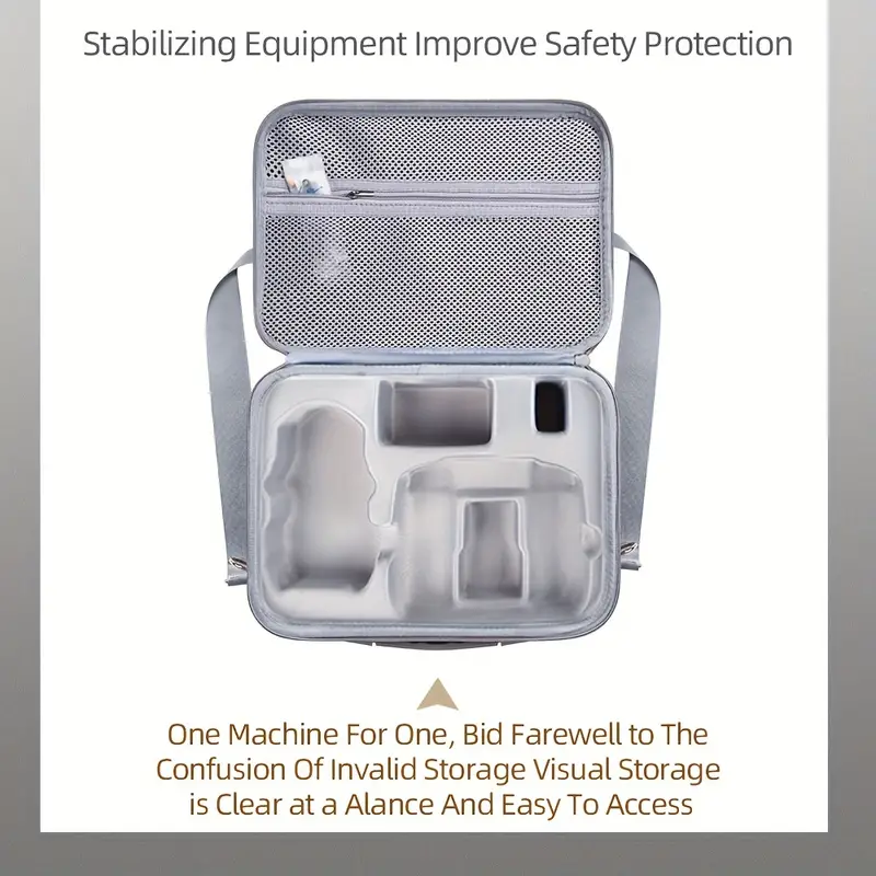 for dji mini 4 pro carrying case travel shoulder bag scratch resistant mini 4 pro handbag drone accessories bag details 7