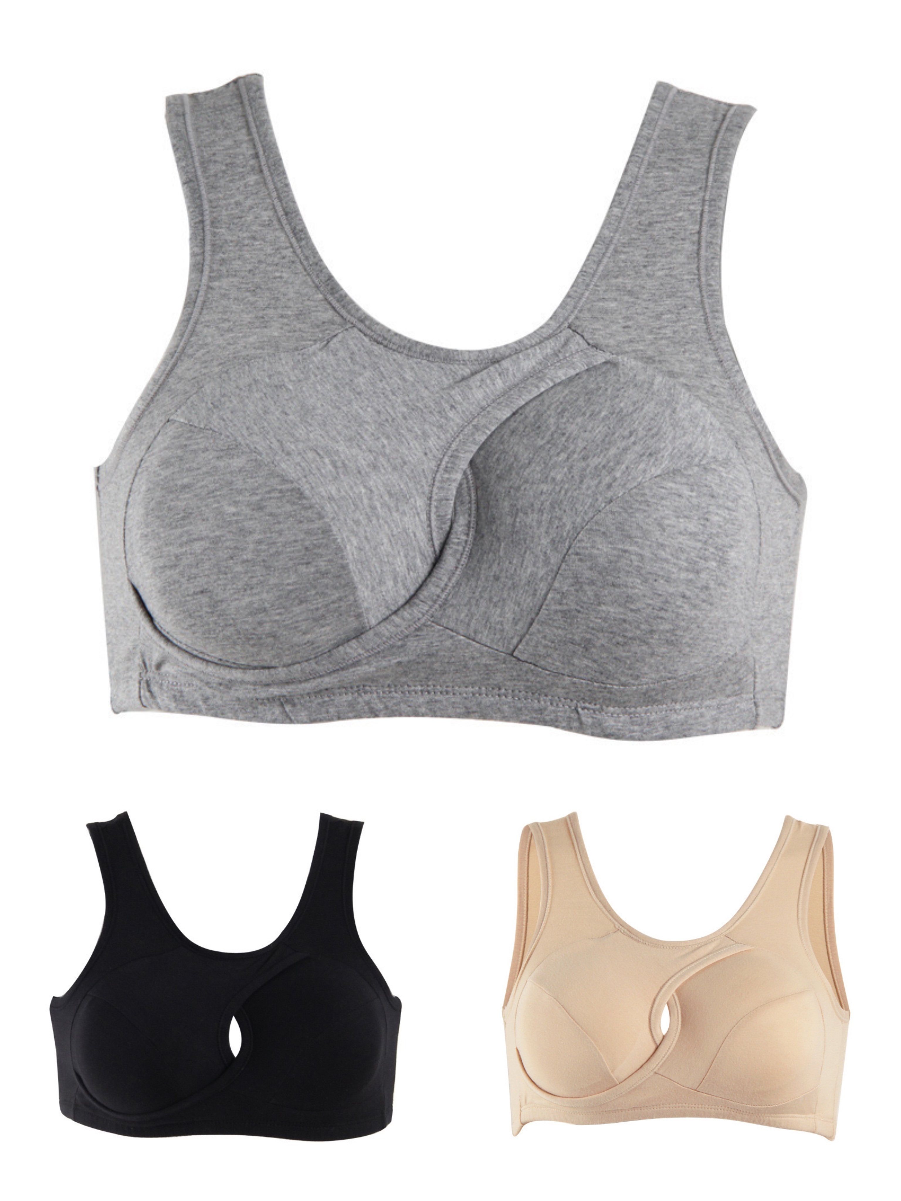 36ddd Sports Bras for Women Edge Without Steel Ring Movement Seamless  Gathering Adjustment Yoga Sleep Large Bra Sports Bra High Support Sports Bra  High Support (Beige, M) : : Fashion