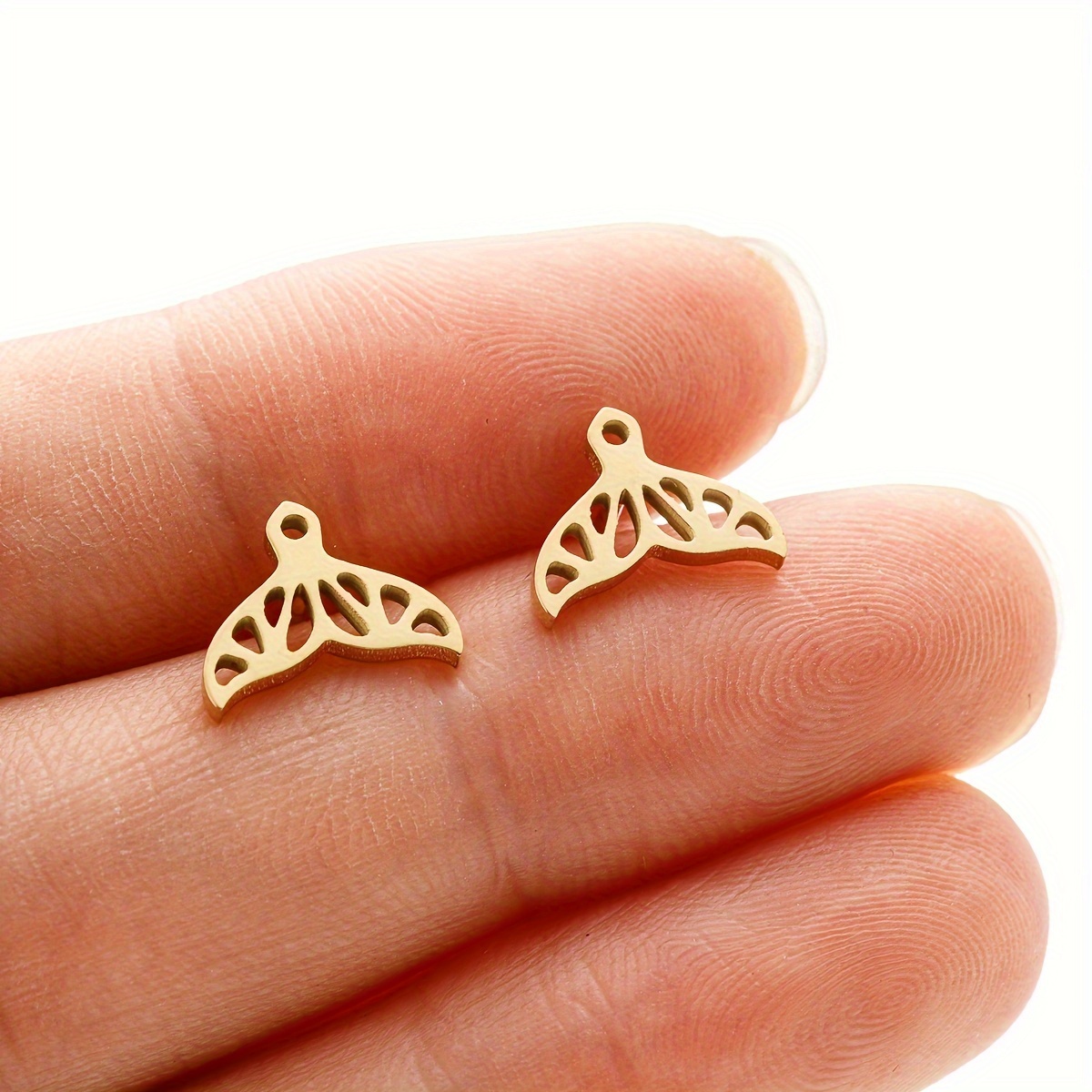 Mermaid tail stud on sale earrings