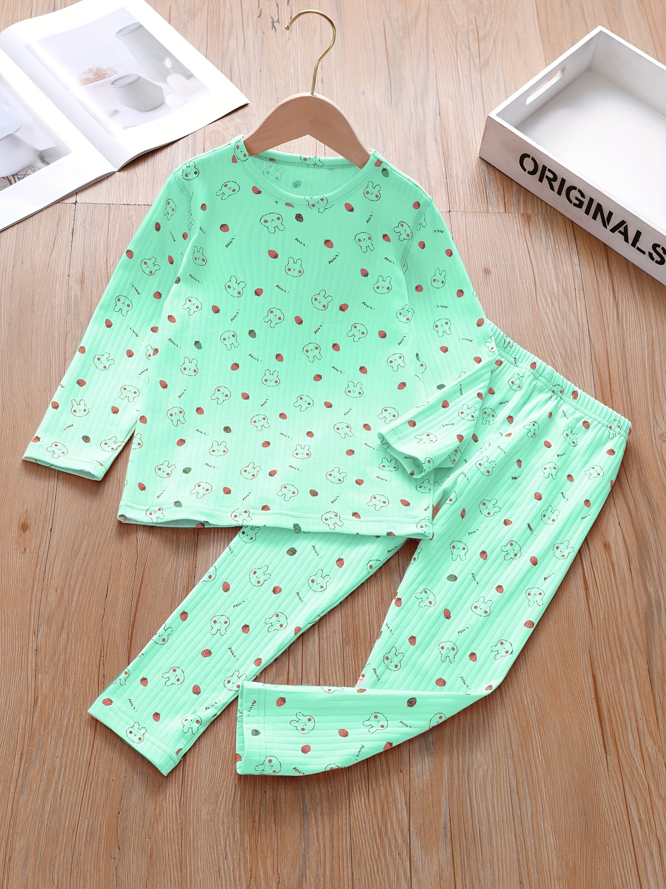 Women Printed Greens Cotton Knit Lounge Pants