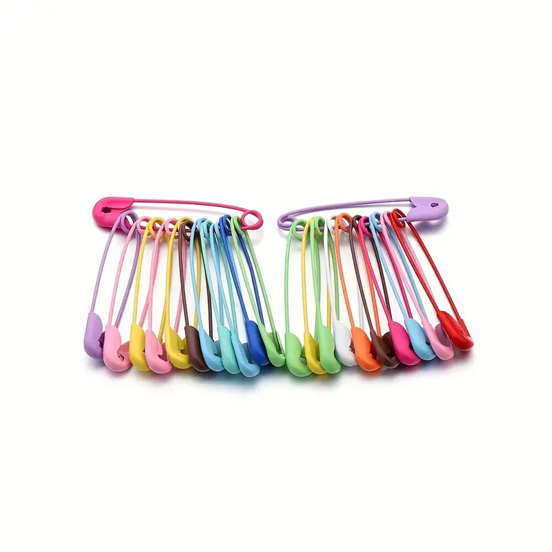 Colorful Safety Pins Diy Sewing Tools Accessory Iron Needles - Temu