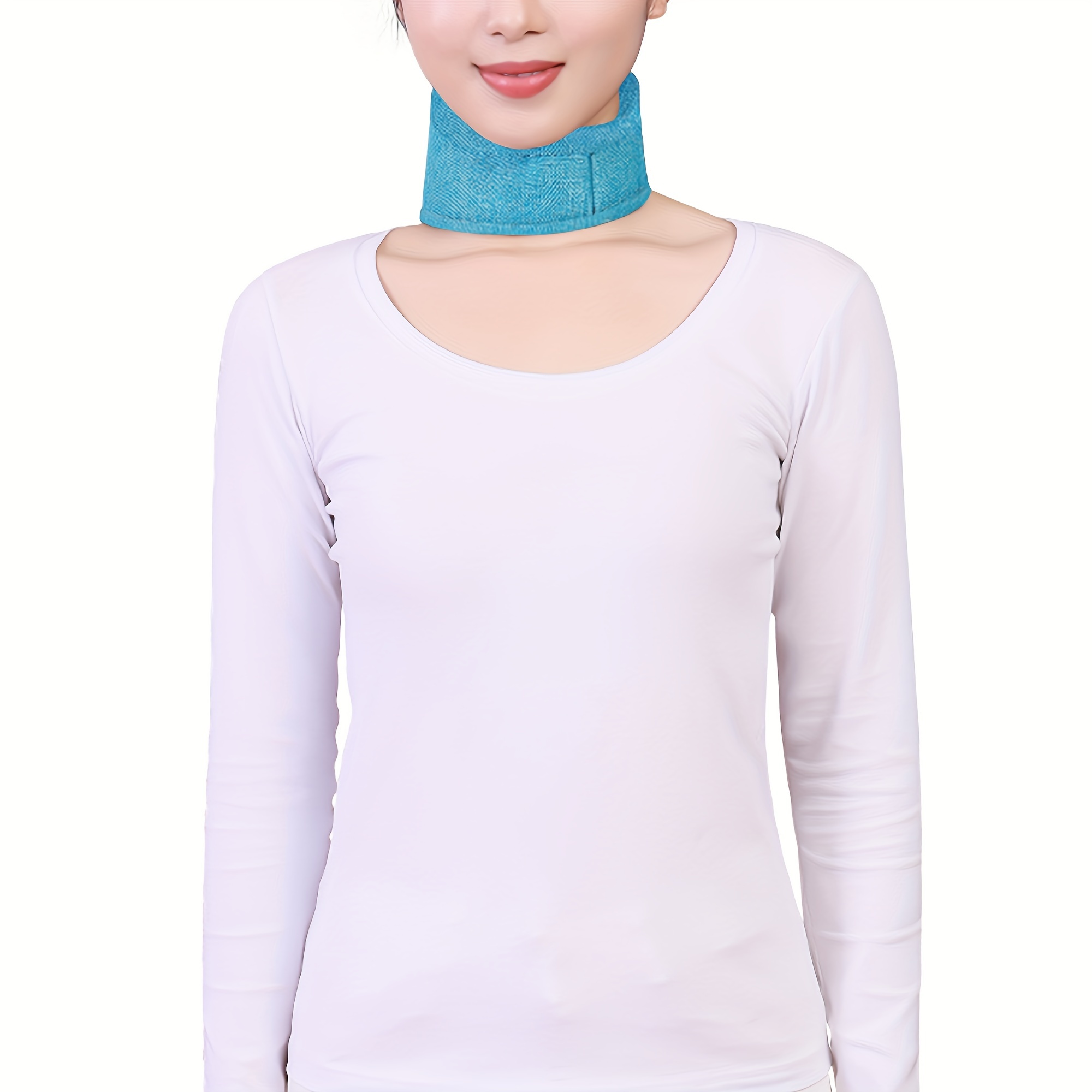 Usb Neck Heating Pad With Vibrating Heated Neck Wrap For - Temu