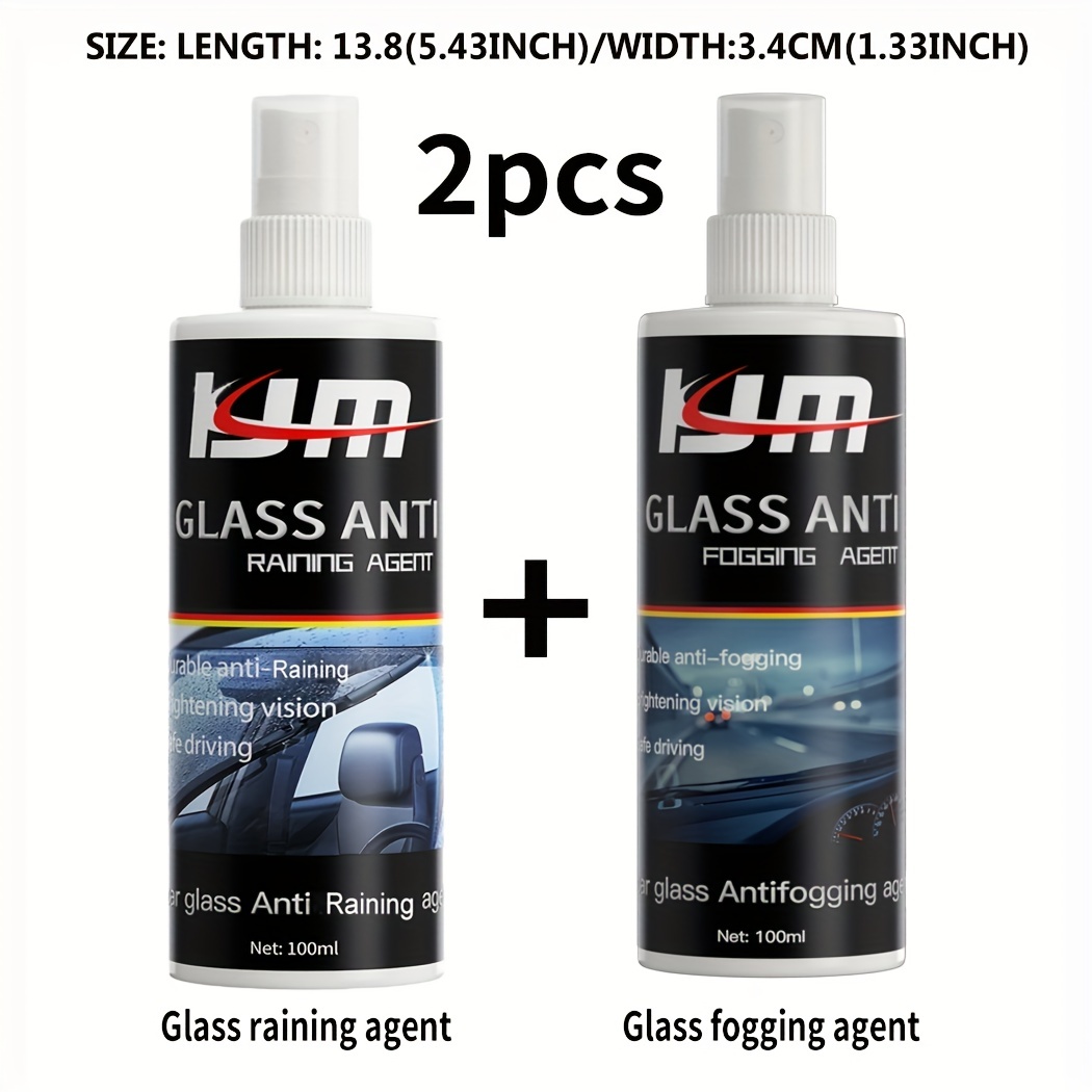 Car Windshield Spray Water Repellent Antifogging Agent, Car Glass Anti-Fog  Rainproof Agent (1pc(100ml))