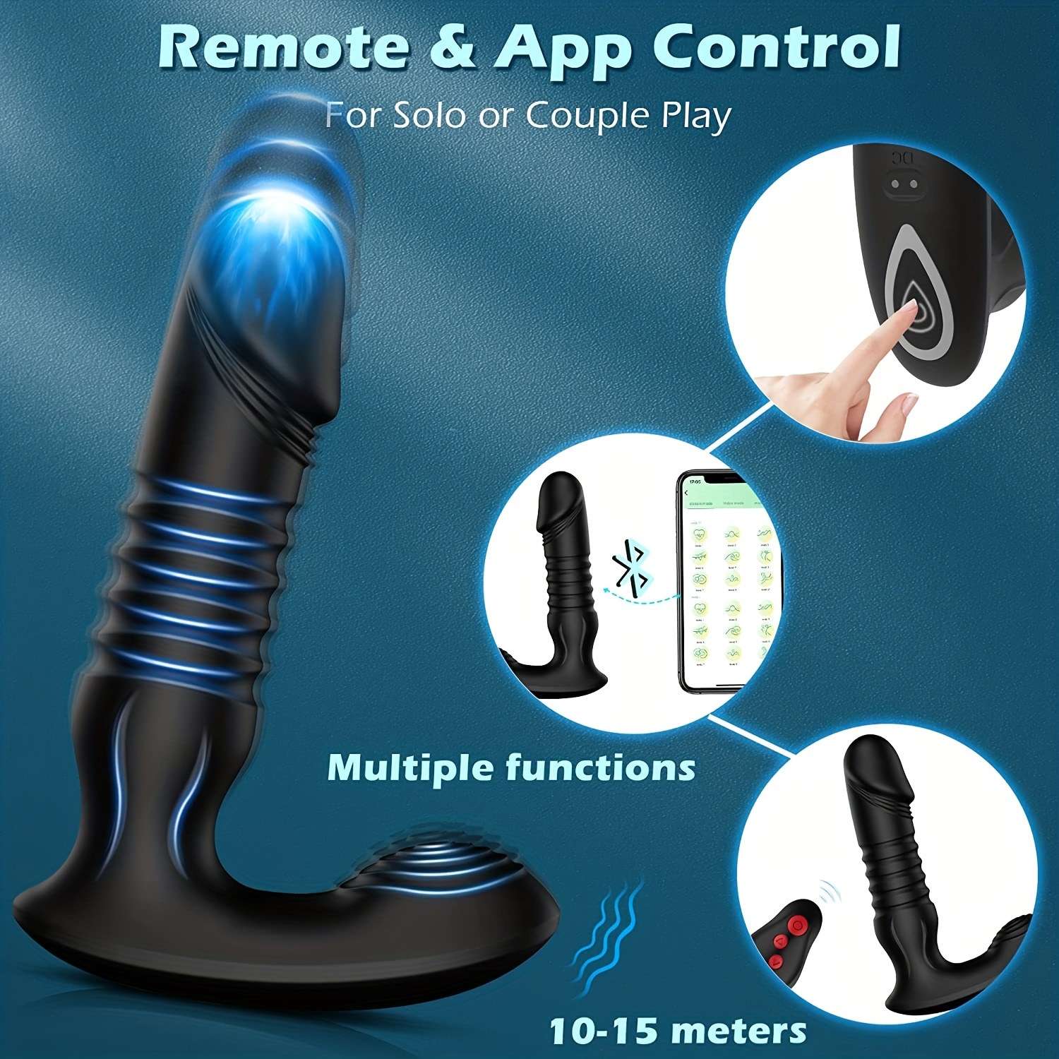 3 in1 remote control vibrator retractable Dildo underwear men's prostate  massage stimulator buttock plug can wear men's sex toy Dildo vibrator men