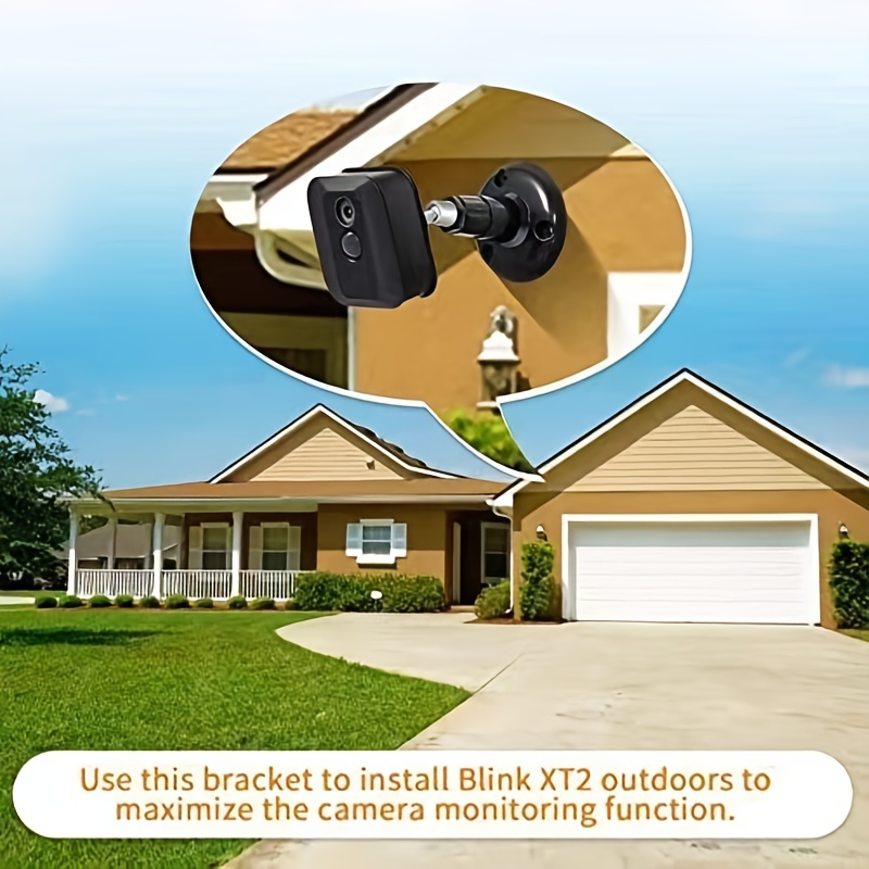  Soporte de montaje de cámara Blink de 3ª generación para  exteriores con soporte de pared para Blink Sync Module 2 para sistema de cámara  Blink Outdoor (cámara parpadeante no incluida), paquete