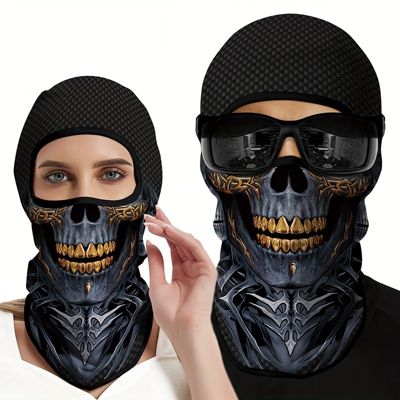 Bandanas Couverture Moto Cyclisme Masque Facial Hommes Casquette