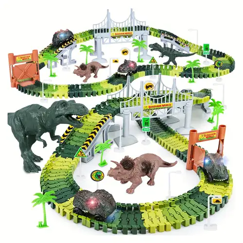 Dinosaur Slide Toy Set: Creative Assembly Track Beads For Kids - Small  Particle Versatile Exercise & Thinking Fun! - Toys & Games - Temu Luxembourg