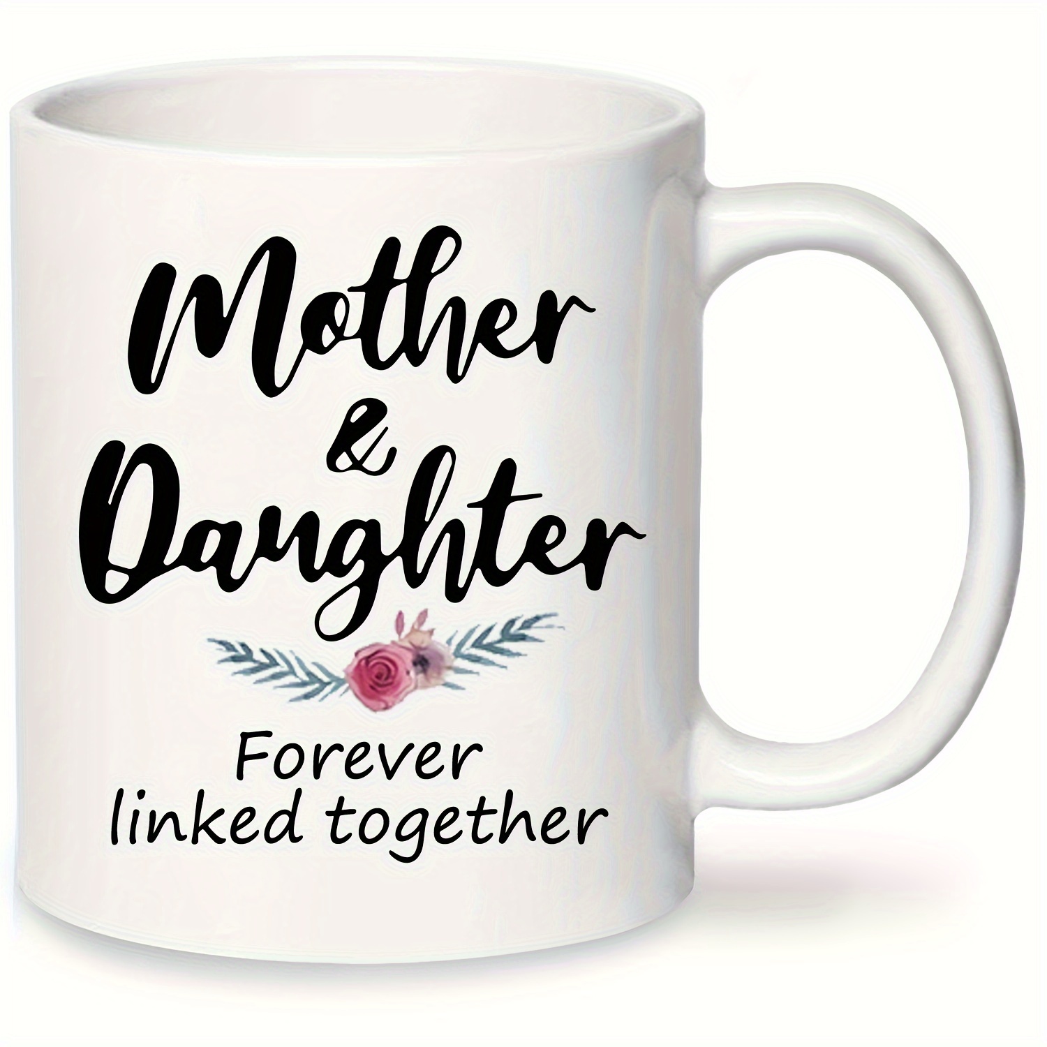 Personalized Mom Mug, Mother & Daughter Forever Linked Together, Mother's  Day Gift, Birthday Gift From Daughter - Highly Unique