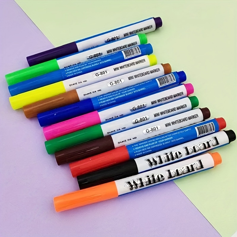 Scrubbable Floating Pen Colourful Water based Markers For - Temu