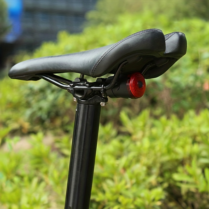 1 Juego Luz Trasera Bicicleta Recargable Usb Sensor Freno - Temu Chile