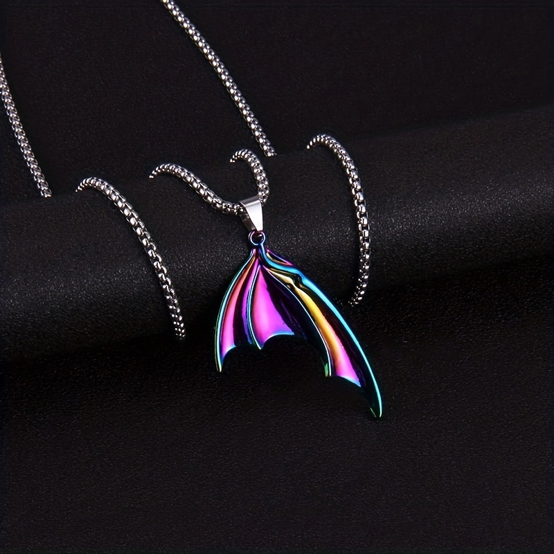 Men's Stainless Steel Ocean Series Pendant Necklace