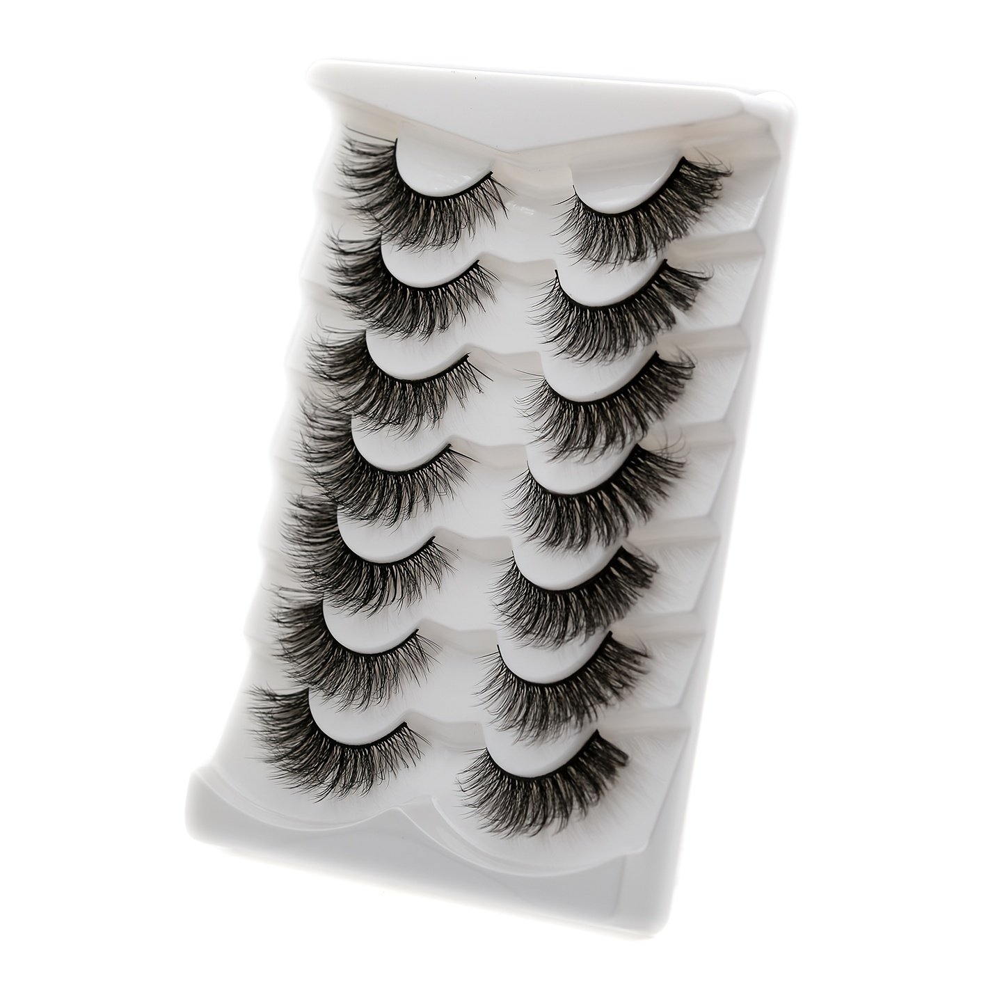 Cat Eye Lashes 3D Faux Mink Eyelashes Fluffy False Lashes Extension