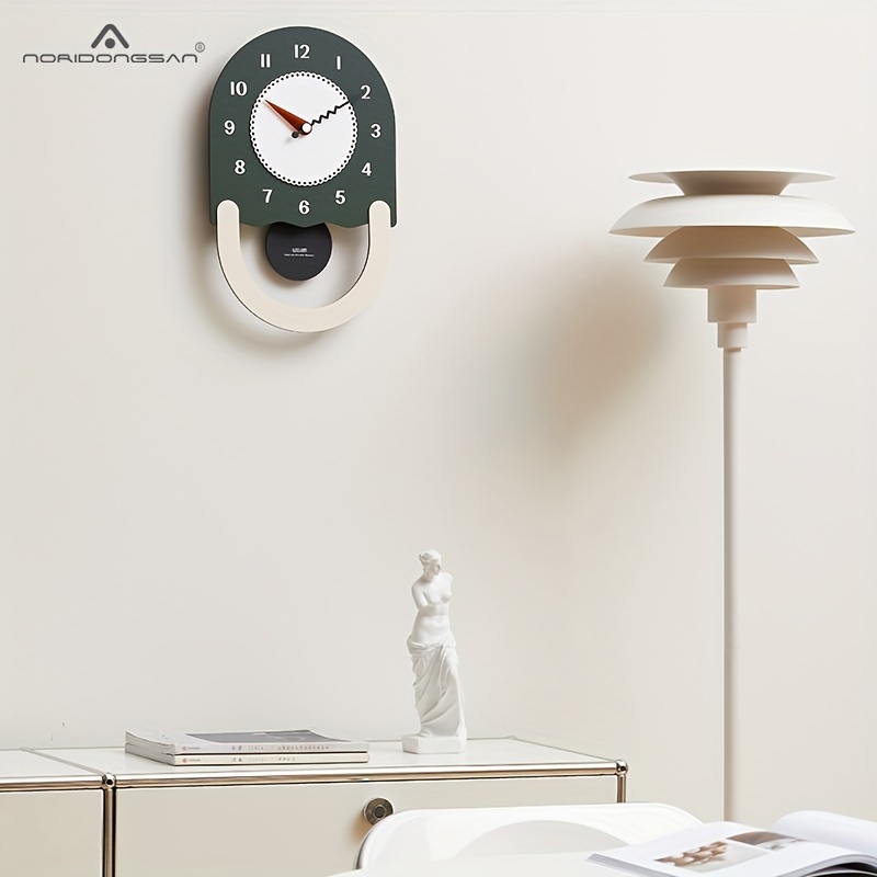 1 Unidad, Reloj Pared Diy Sin Perforaciones, Reloj Dormitorio Personalidad  Sala , Reloj Digital Silencioso, Reloj Adhesivo Decorativo Pared - Hogar  Cocina - Temu